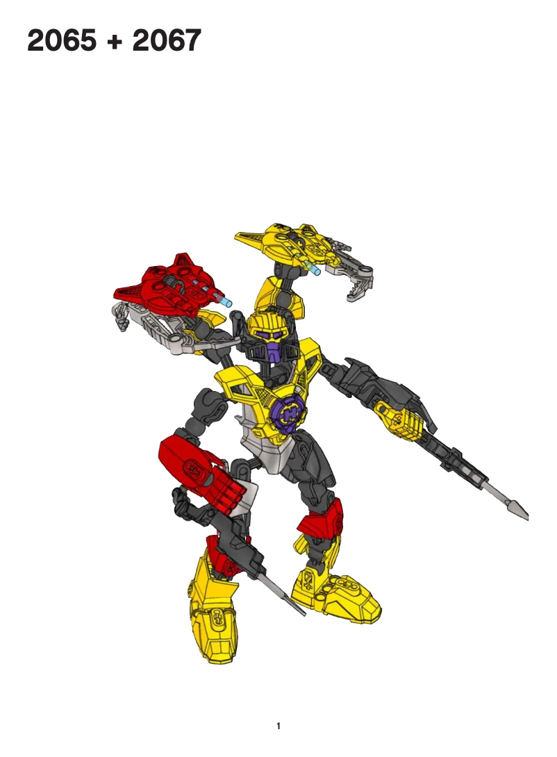 Page n°1 - Manuel utilisateur Lego EVO 2.0