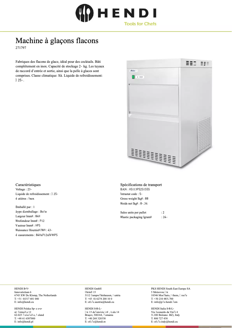 Image de la première page du manuel de l'appareil 271797