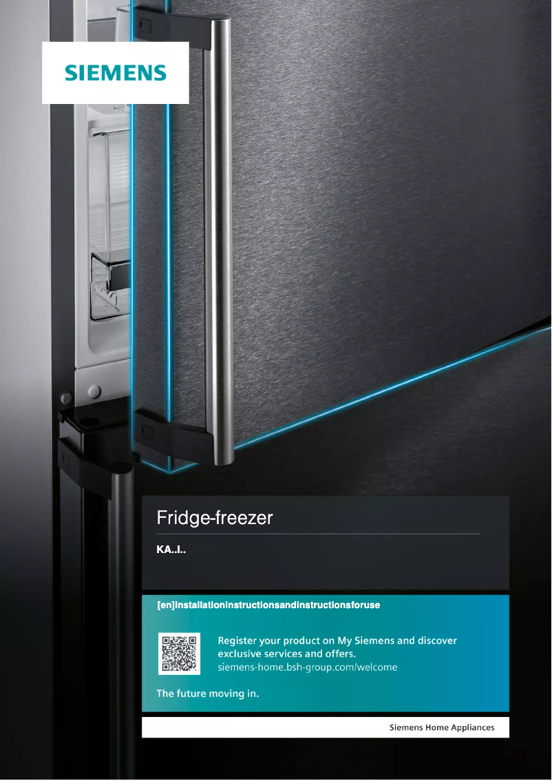 Page n°1 - Guide d'installation Siemens KA93IVIFPG