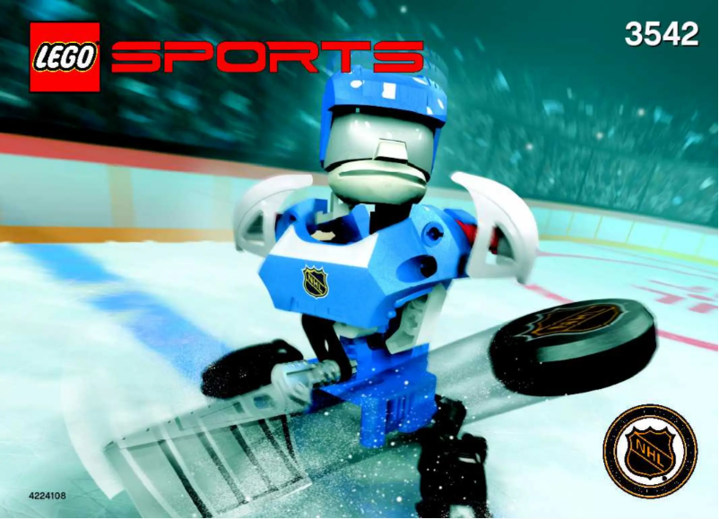 Page 1 de la notice Manuel utilisateur Lego Sports 3542