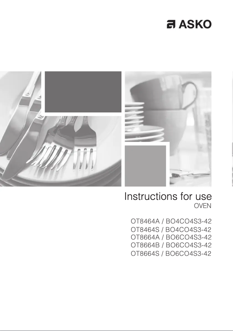 Image de la première page du manuel de l'appareil OT8664A