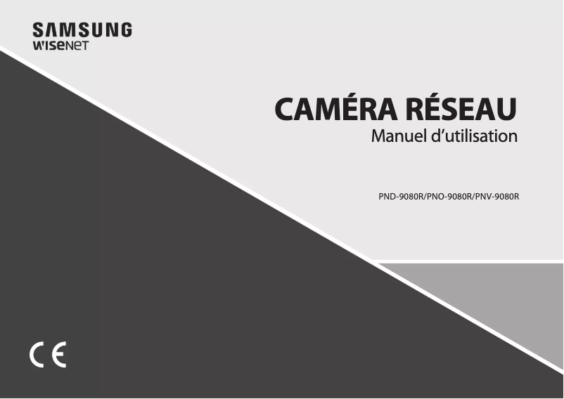 Page n°1 - Manuel utilisateur Wisenet PNV-9080R