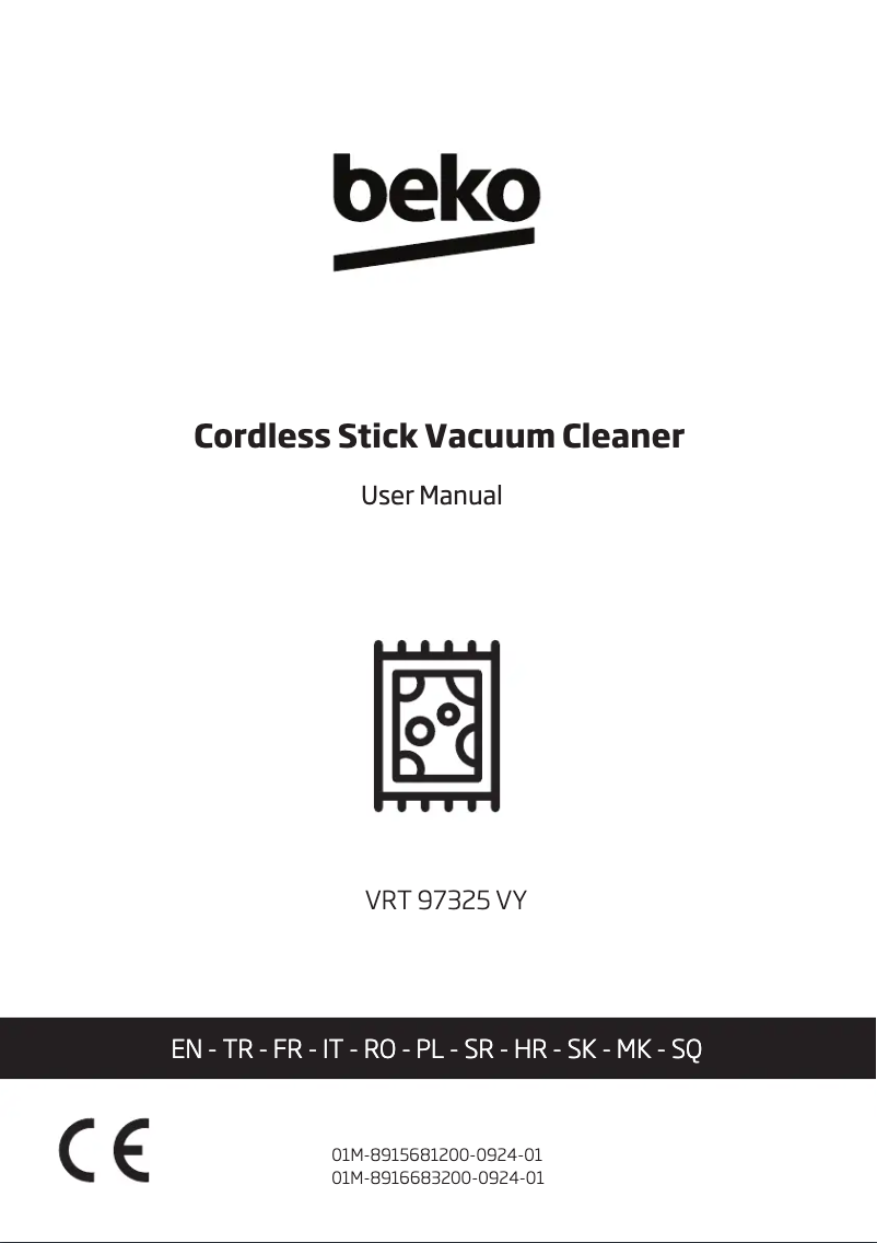 Page n°1 - Fiche technique Beko VRT 97325 VY