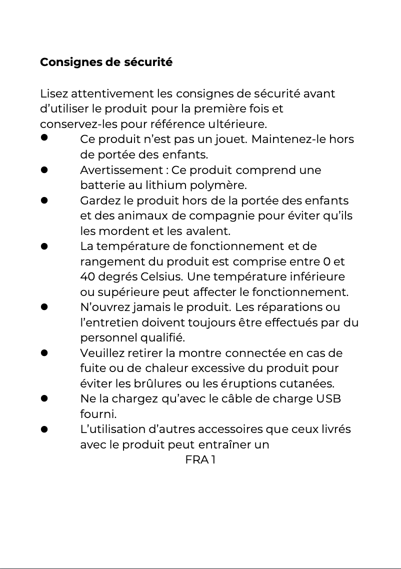 Page n°1 - Manuel utilisateur Denver SWC-191O