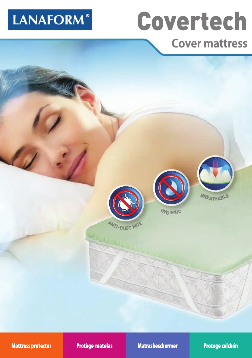 Page 1 de la notice Manuel utilisateur Lanaform Covertech