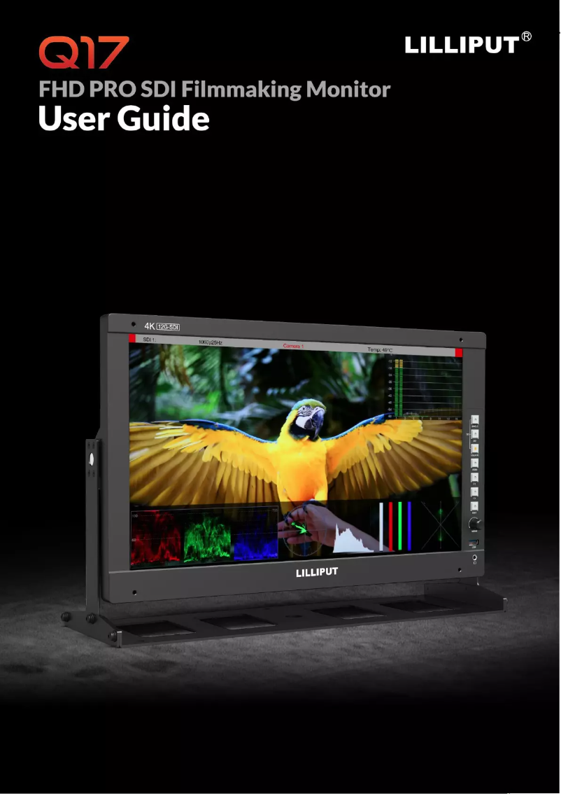 Page 1 de la notice Manuel utilisateur Lilliput Q17