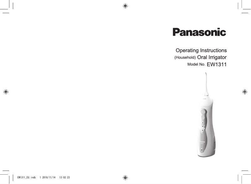 Image de la première page du manuel de l'appareil EW1311