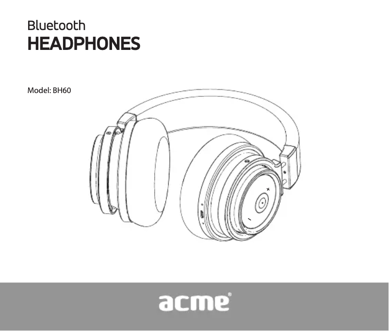 Image de la première page du manuel de l'appareil BH60