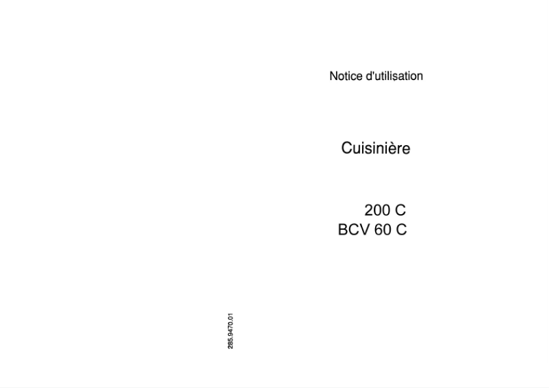 Page n°1 - Manuel utilisateur Bluesky BCV 60C