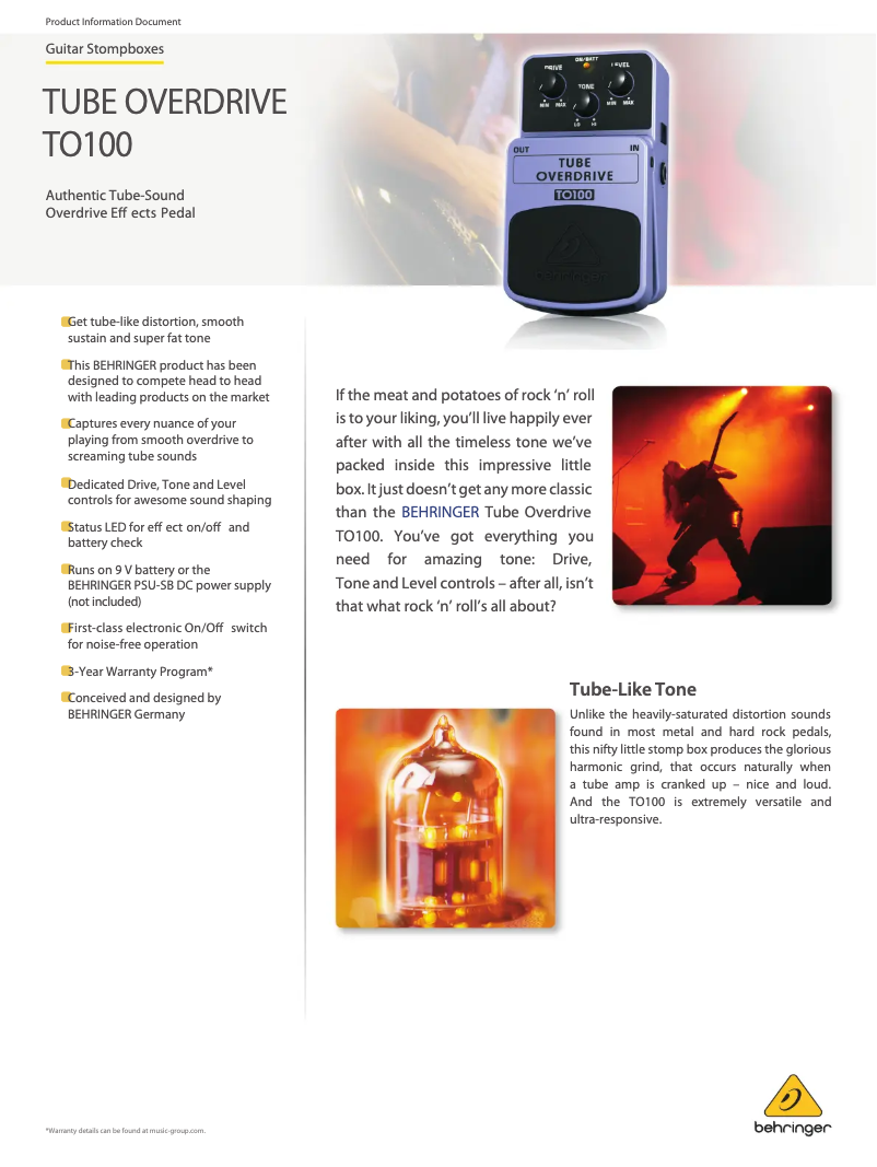 Image de la première page du manuel de l'appareil TO100