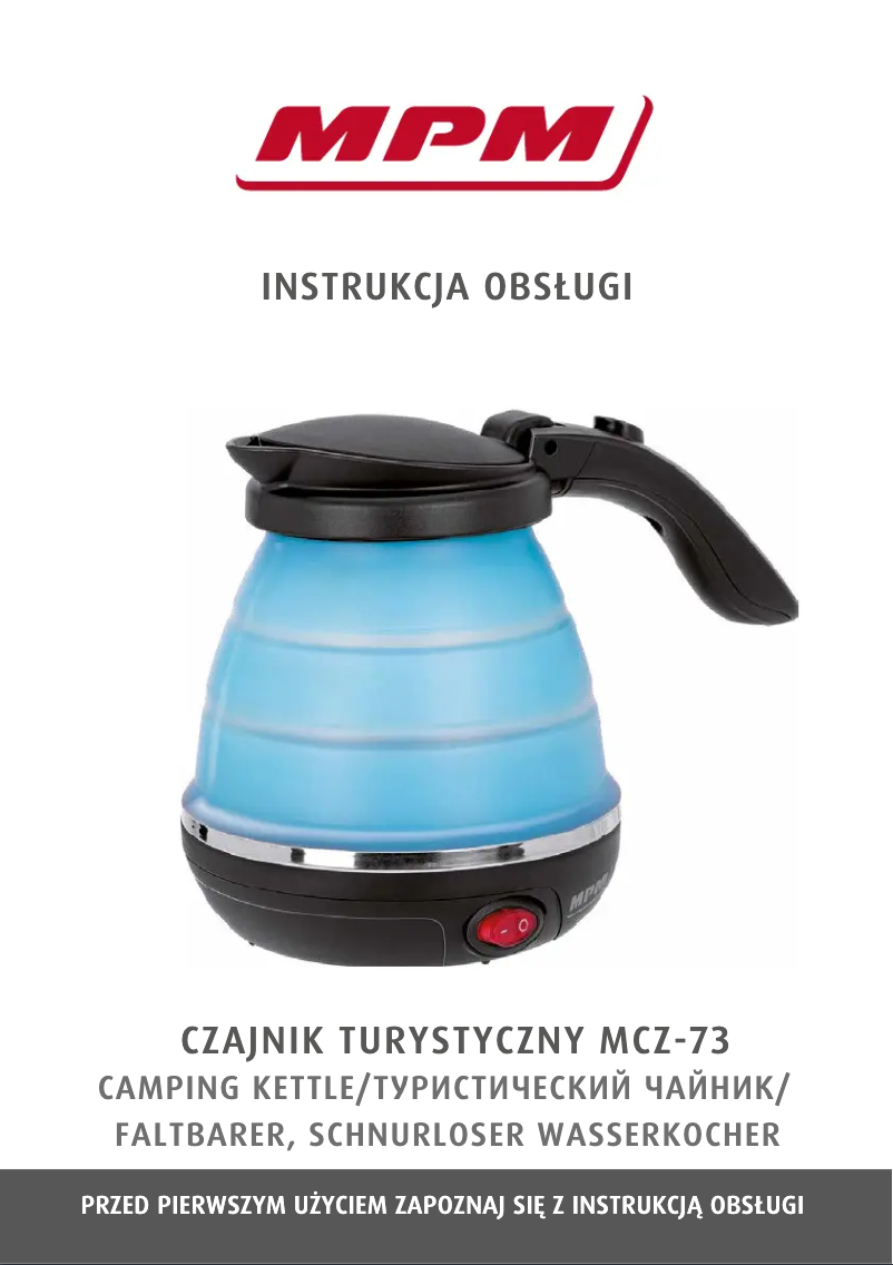 Page 1 de la notice Manuel utilisateur MPM MCZ-73