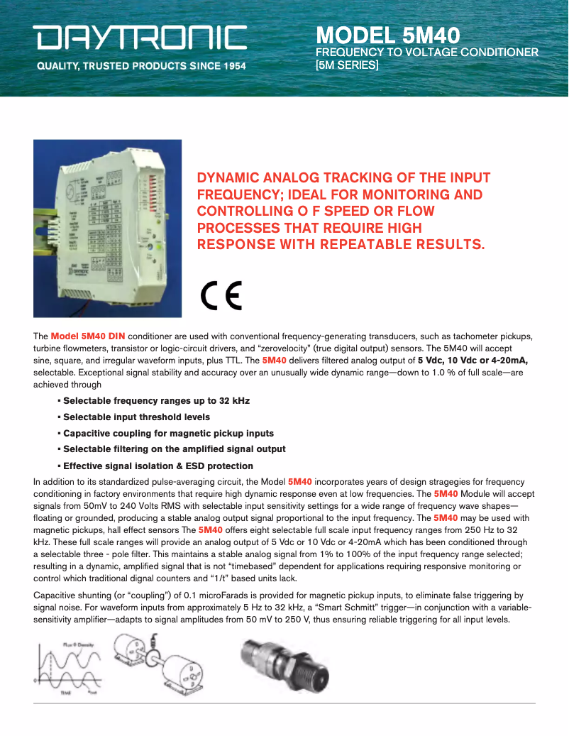 Image de la première page du manuel de l'appareil 5M40