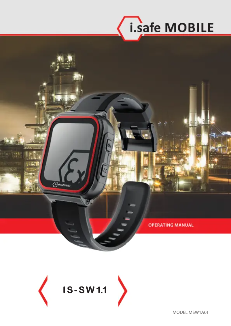 Page n°1 - Manuel utilisateur i.safe Mobile IS-SW1.1