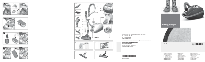 Image de la première page du manuel de l'appareil BGL8440 LABL