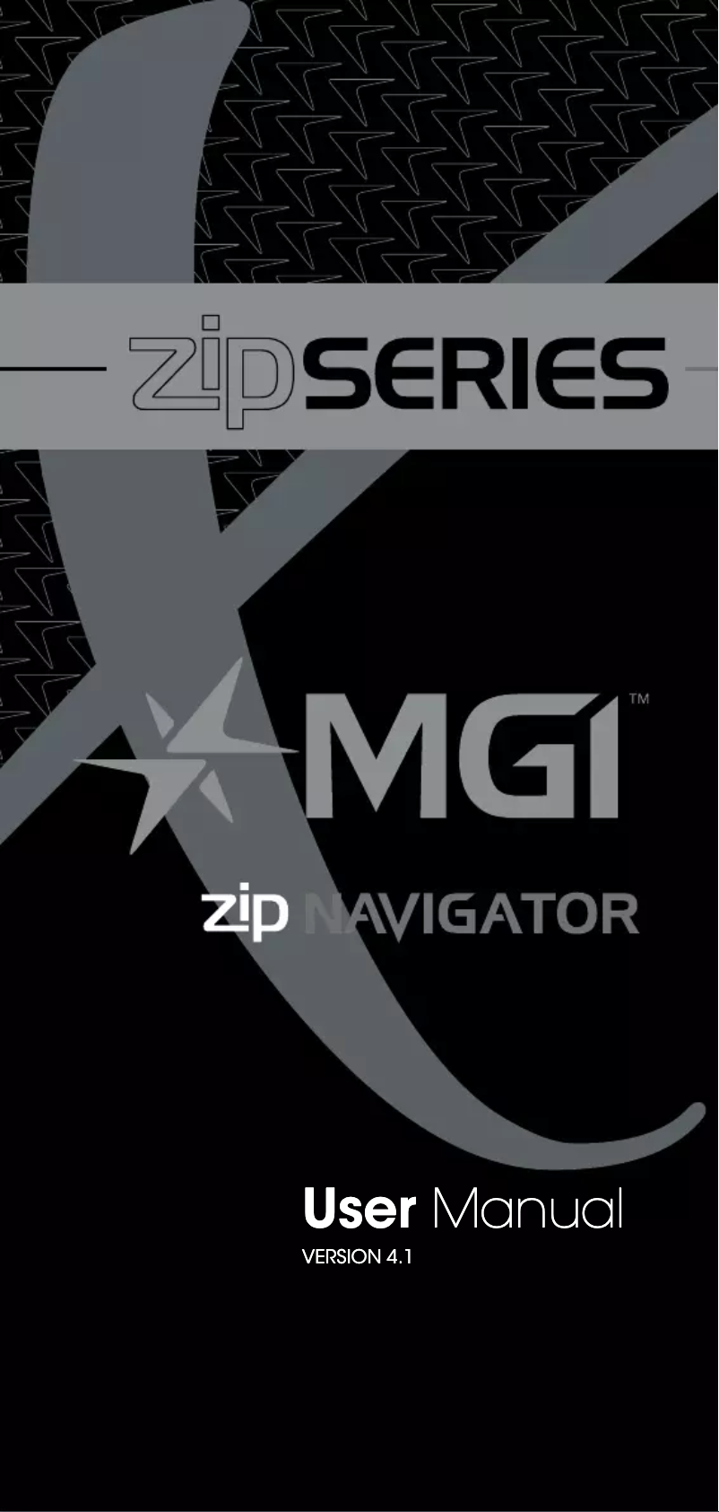 Página 1 del manual Manual de usuario MGI Zip Navigator