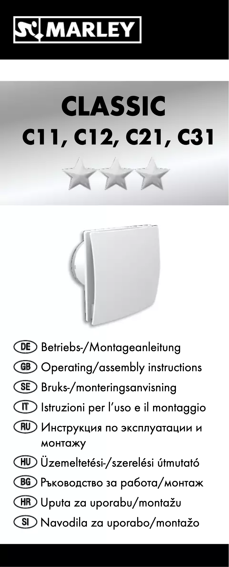 Page 1 de la notice Manuel utilisateur House of Marley Classic C21