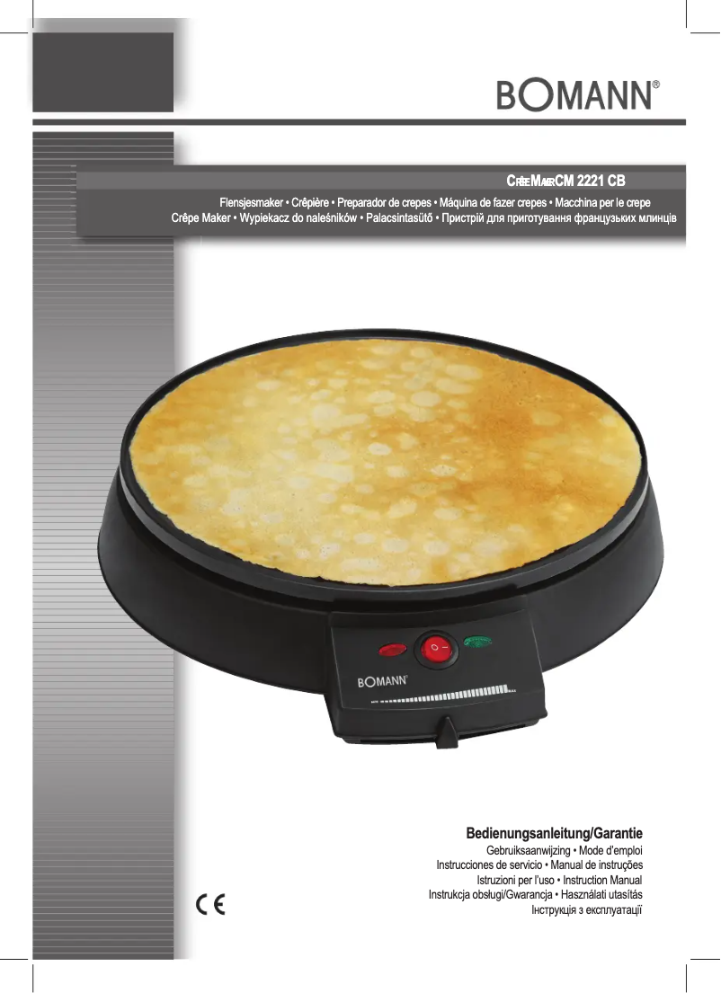 Image de la première page du manuel de l'appareil CM 2221 CB