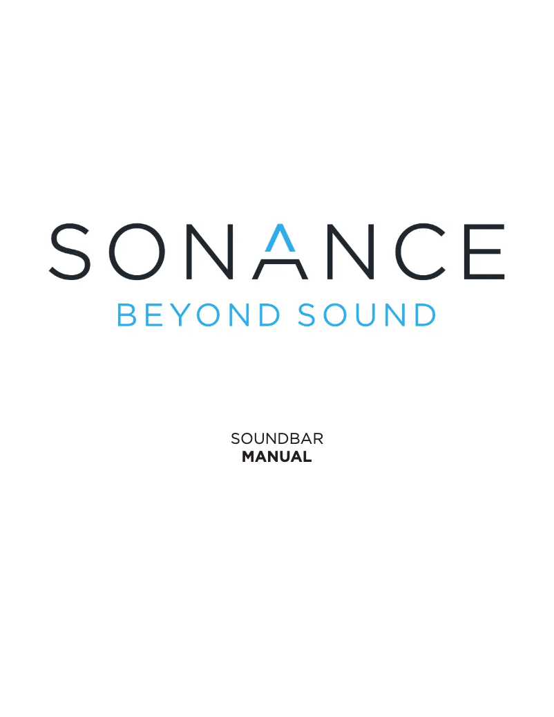 Page n°1 - Manuel utilisateur Sonance SB46-75