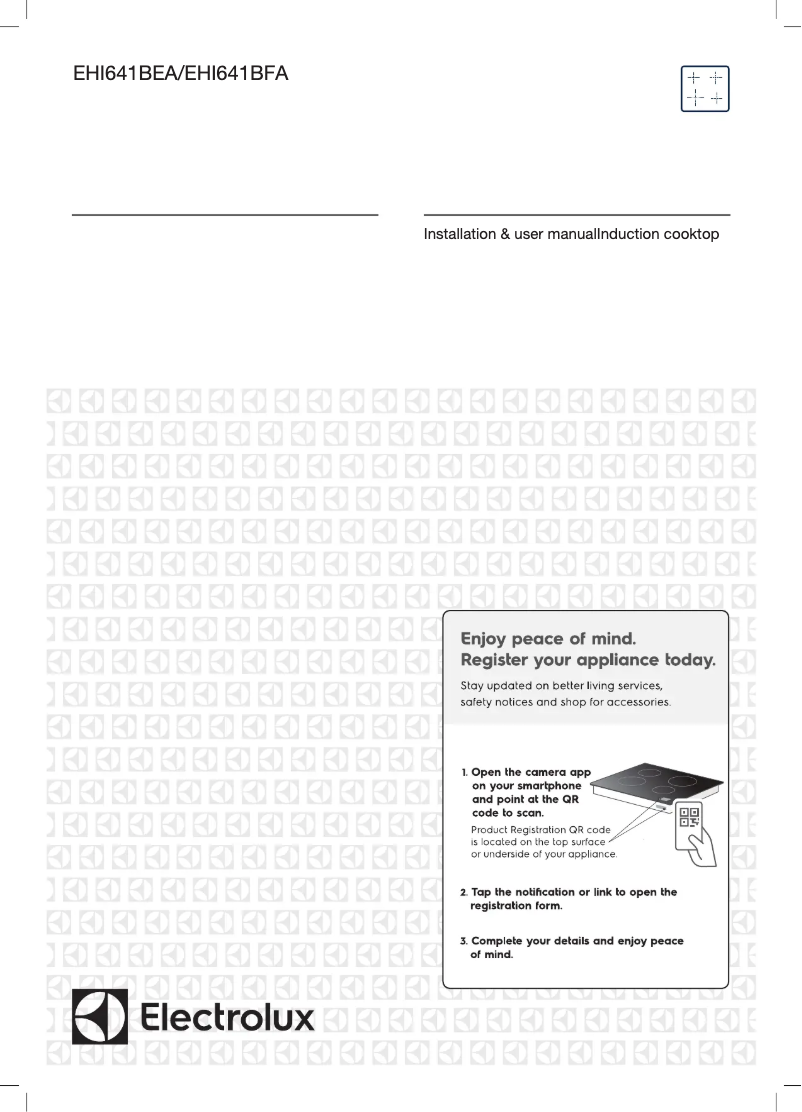 Image de la première page du manuel de l'appareil UltimateTaste 300 EHI641BFA