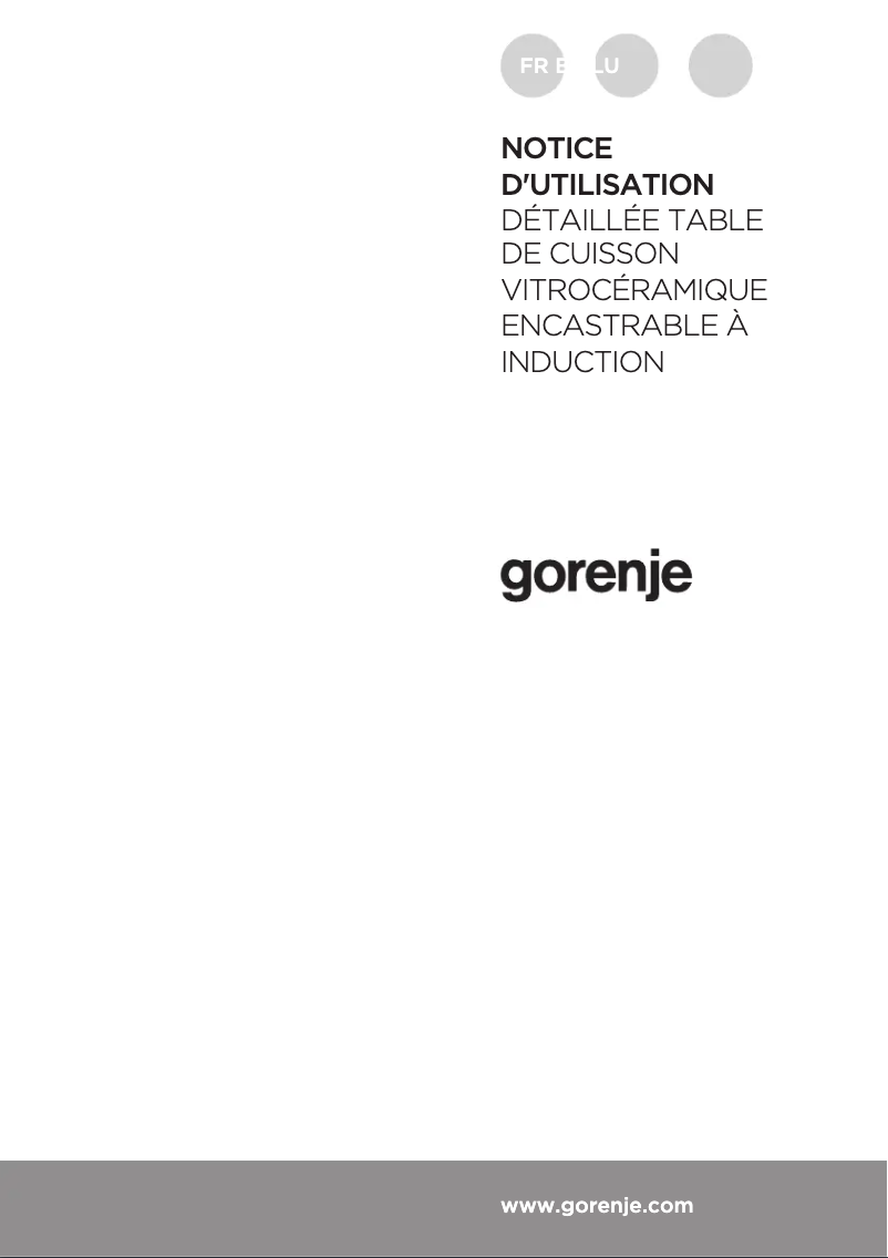 Image de la première page du manuel de l'appareil IS846BG