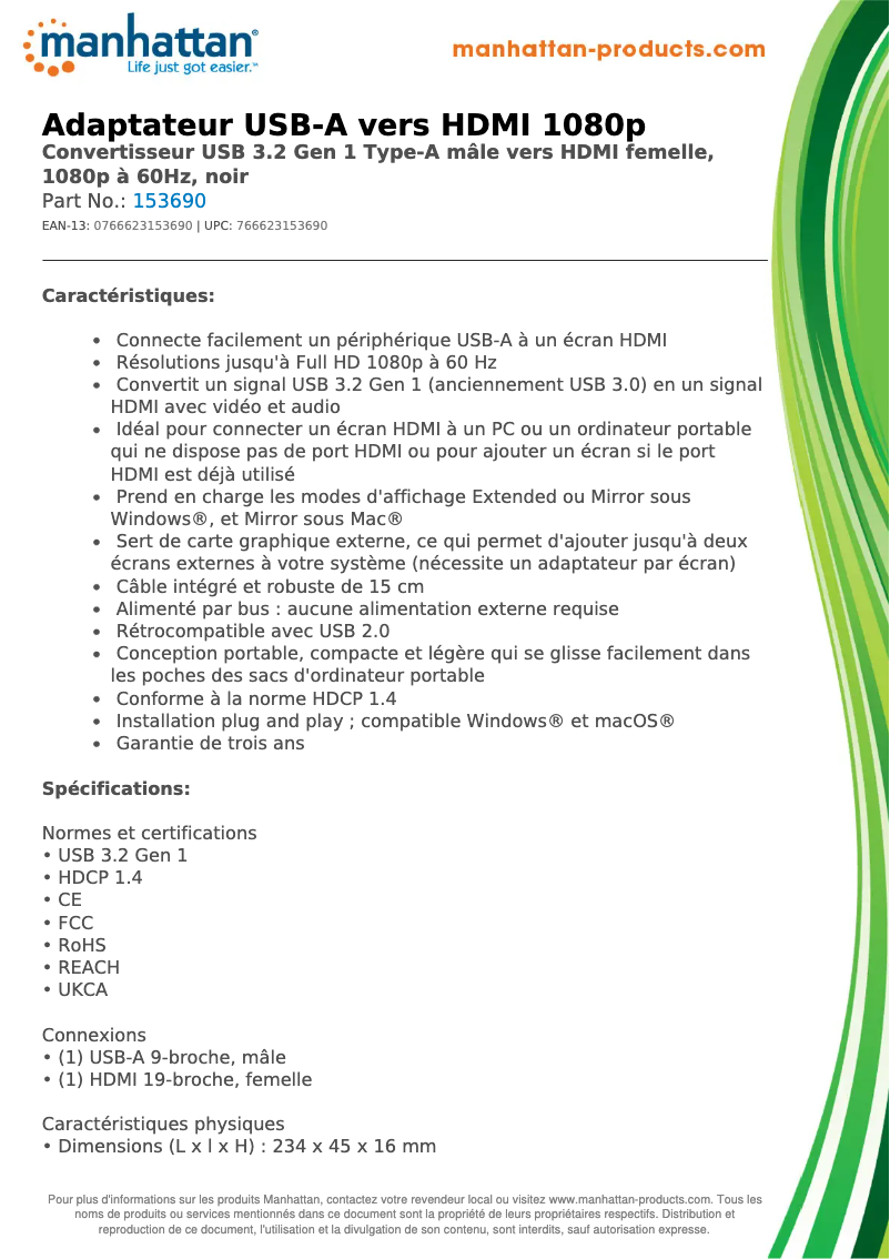 Image de la première page du manuel de l'appareil 153690