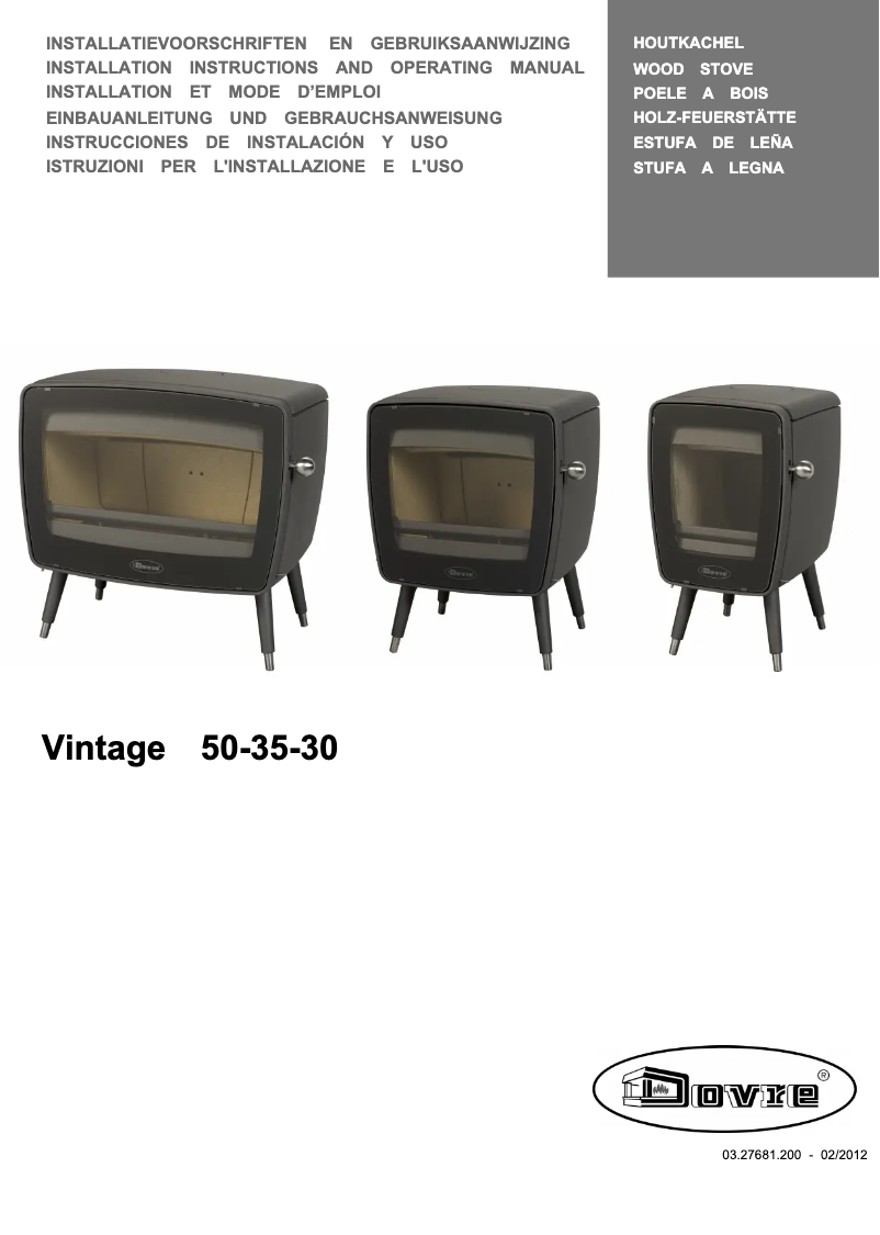 Image de la première page du manuel de l'appareil Vintage 35