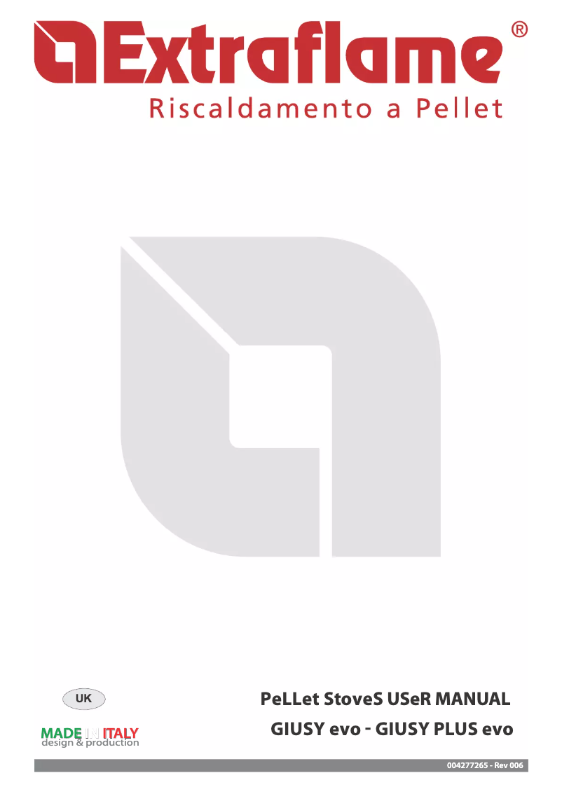 Imagen de la primera página del manual del dispositivo Giusy Evo