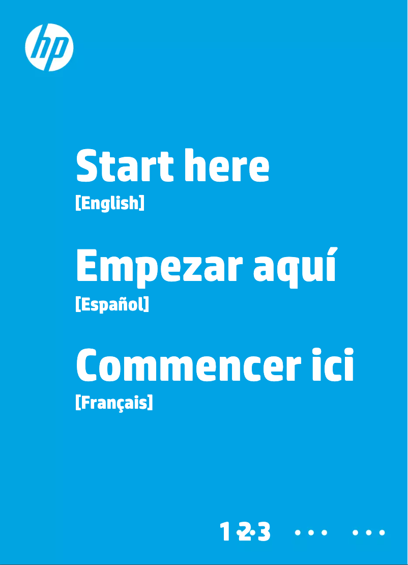 Image de la première page du manuel de l'appareil ENVY 5640 e-All-in-One