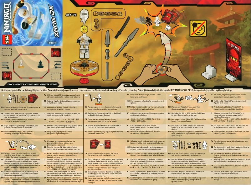 Image de la première page du manuel de l'appareil Zane DX