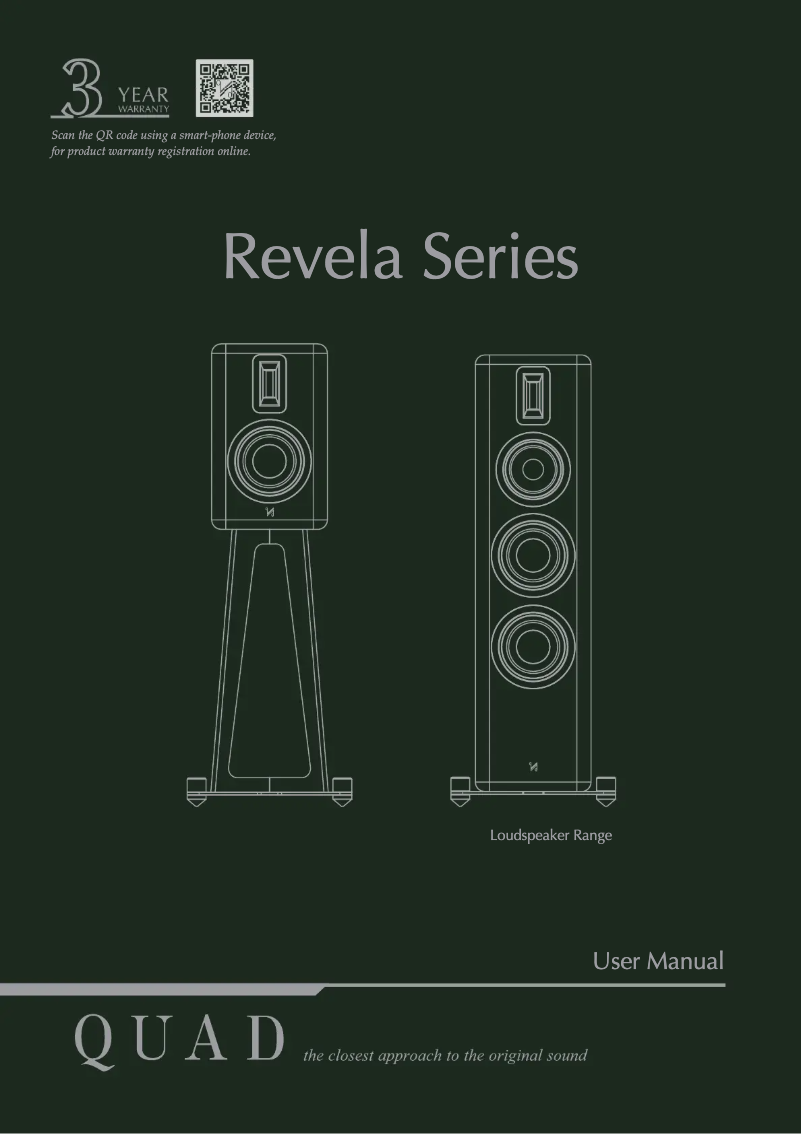 Image de la première page du manuel de l'appareil Revela 1