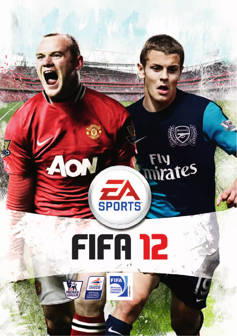 Image de la première page du manuel de l'appareil Fifa 12 (PC)