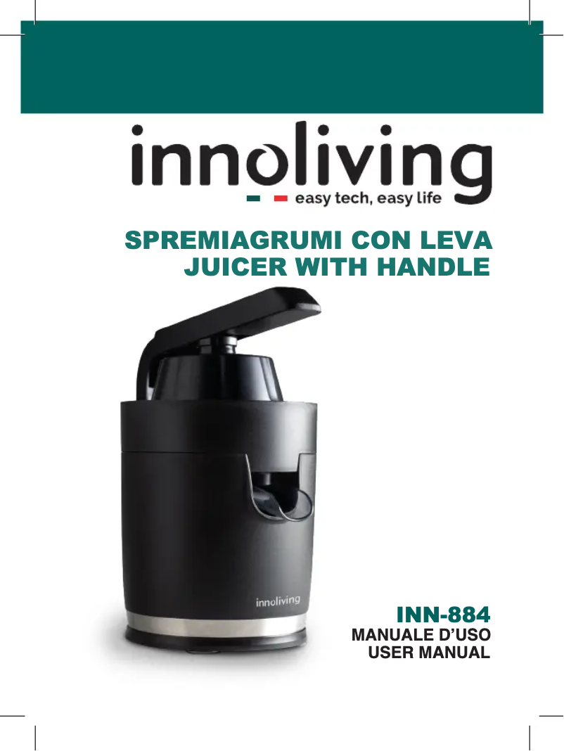 Página 1 del manual Manual de usuario Innoliving INN-884
