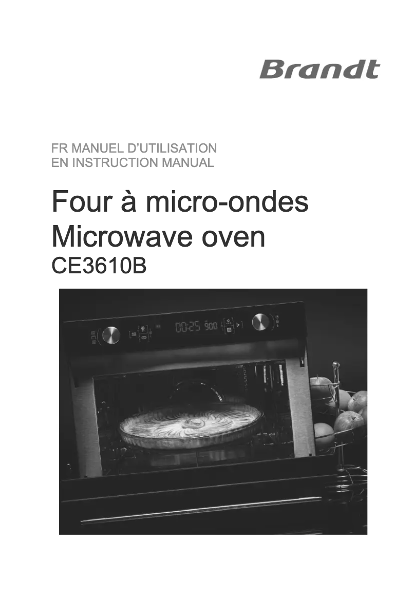 Page 1 de la notice Manuel utilisateur Brandt CE3610B
