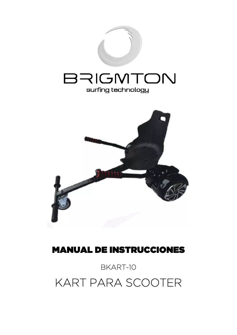 Page 1 de la notice Manuel utilisateur Brigmton BKART-10