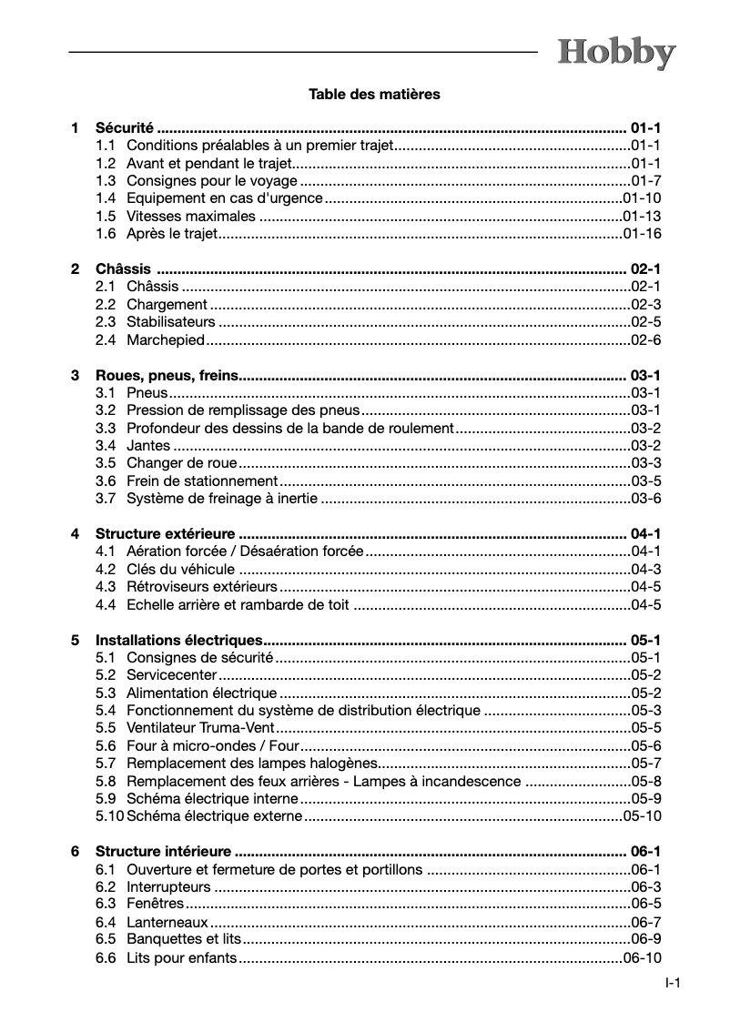 Image de la première page du manuel de l'appareil 2006