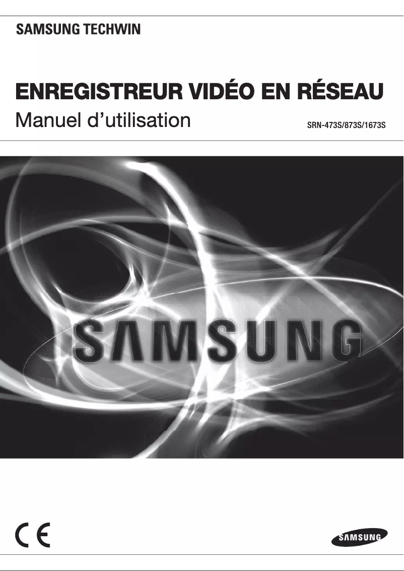 Page 1 de la notice Manuel utilisateur Hanwha SRN-473S