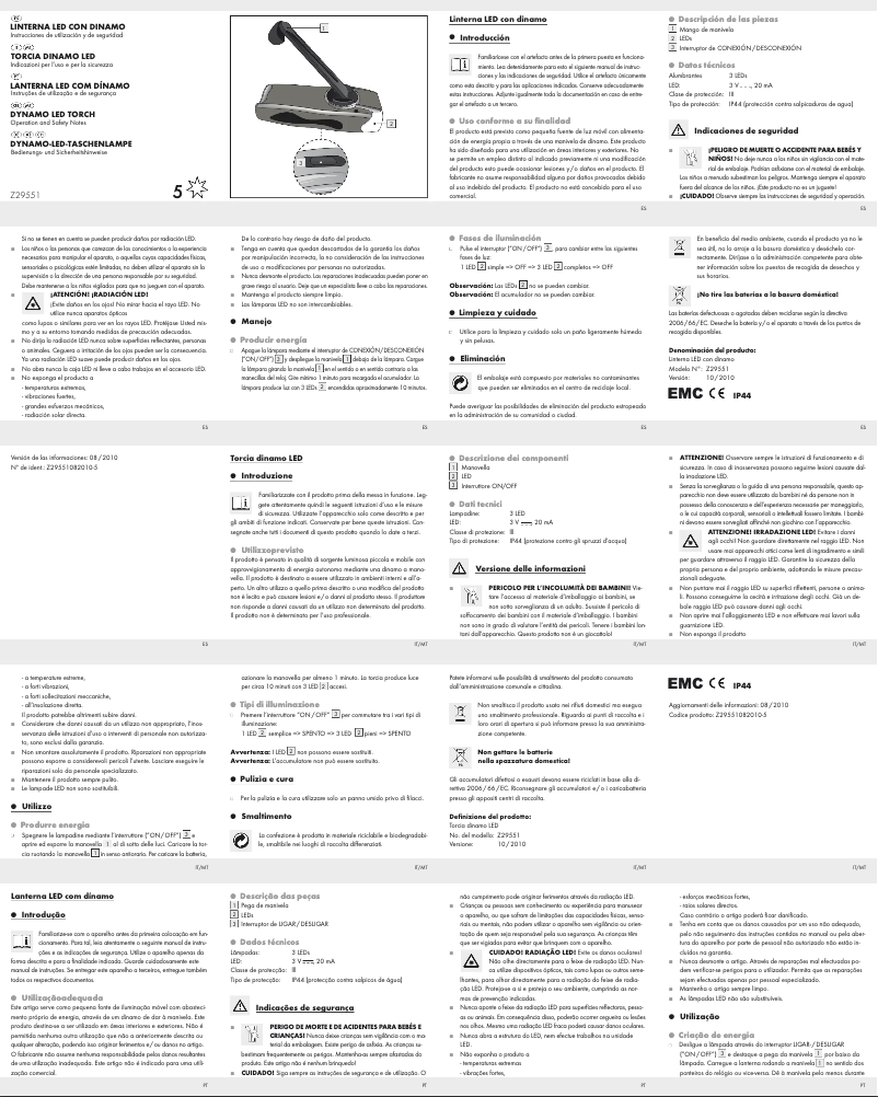 Page n°1 - Manuel utilisateur Rocktrail Z29551