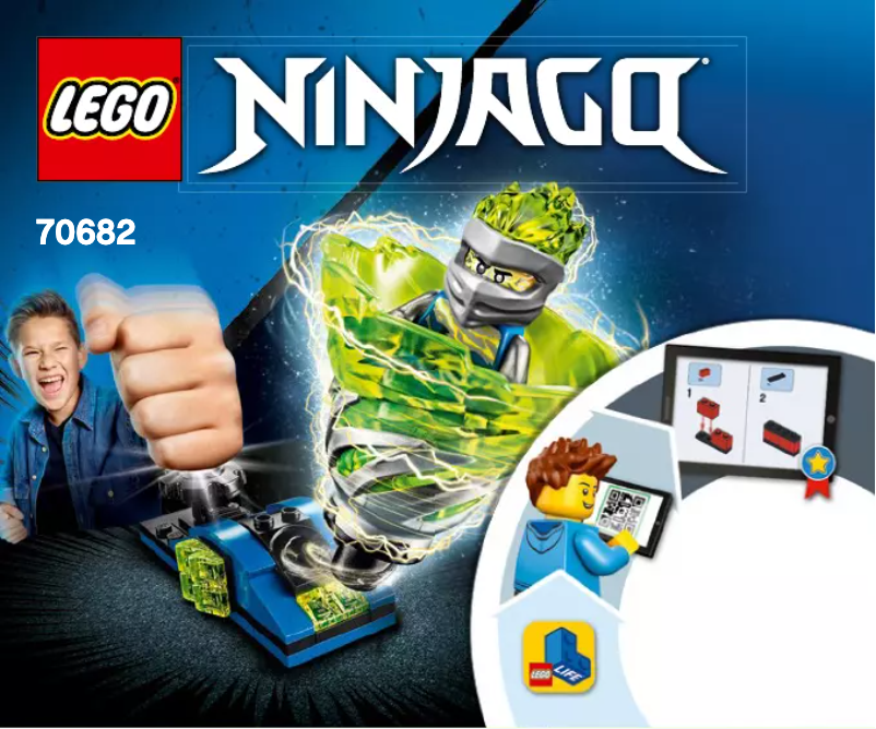 Imagen de la primera página del manual del dispositivo Ninjago 70682