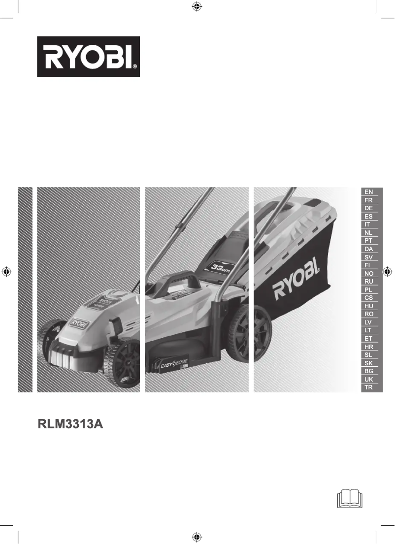 Page n°1 - Manuel utilisateur RYOBI RLM3313A