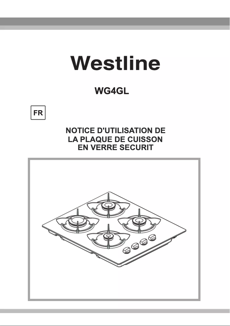 Image de la première page du manuel de l'appareil WG4GL