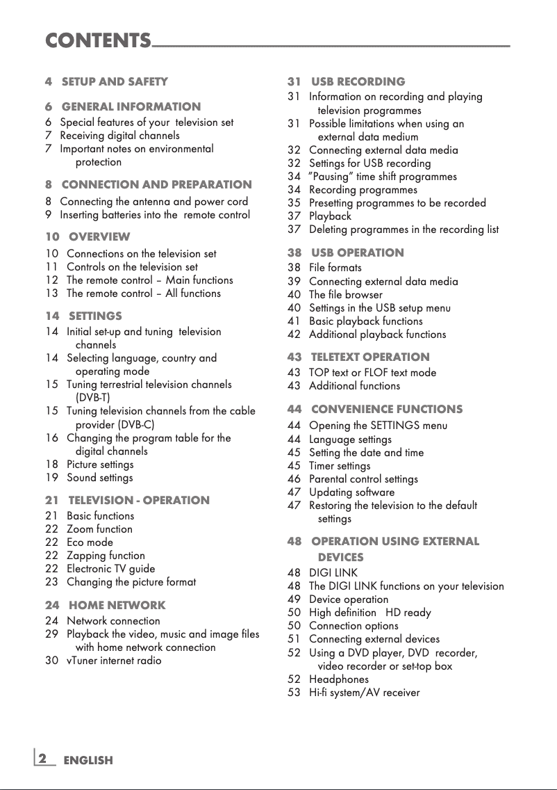 Image de la première page du manuel de l'appareil 32 VLE 7160 C