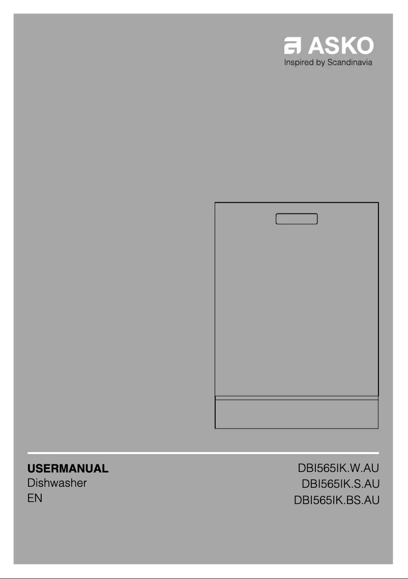 Image de la première page du manuel de l'appareil DBI565IK.S.AU