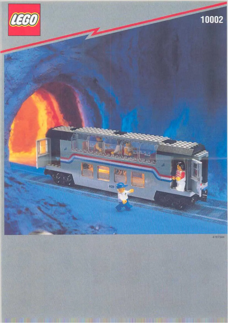 Page n°1 - Manuel utilisateur Lego City Trains 10002