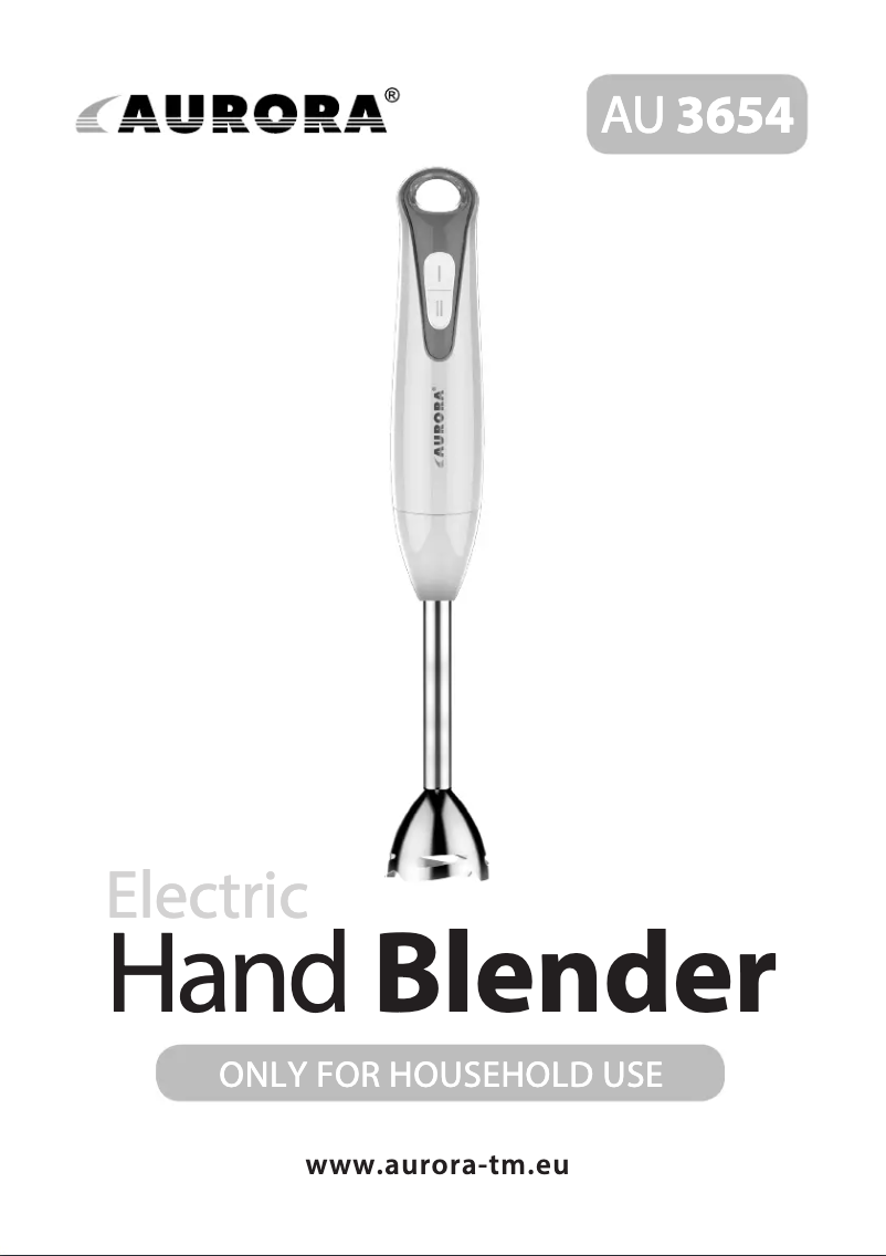 Image de la première page du manuel de l'appareil AU3654