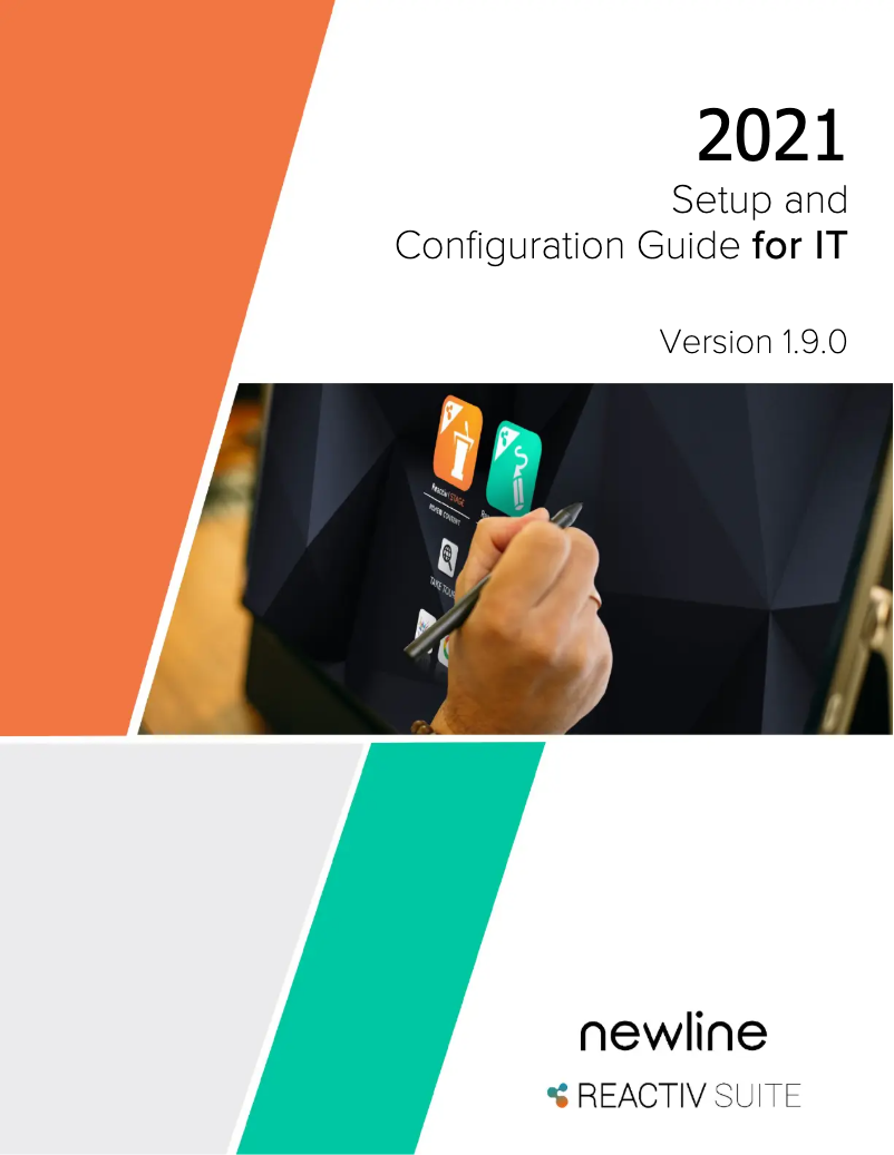 Image de la première page du manuel de l'appareil Reactiv