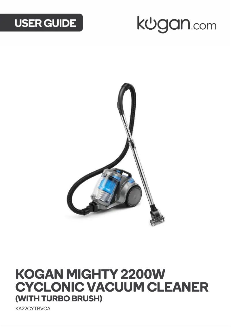 Page 1 de la notice Manuel utilisateur Kogan KA22CYTBVCA