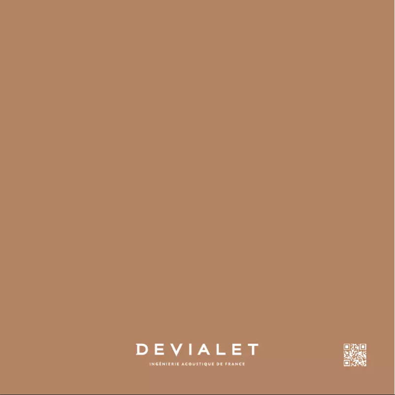 Page 1 de la notice Manuel utilisateur Devialet Classic Phantom