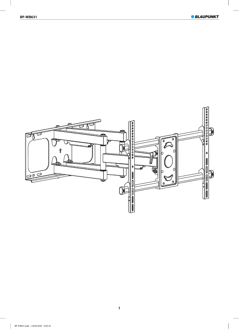 Page 1 de la notice Manuel utilisateur Blaupunkt BP-WB631