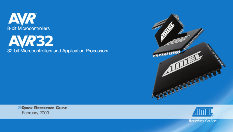 Page 1 de la notice Manuel utilisateur Microchip AT32UC3B0256