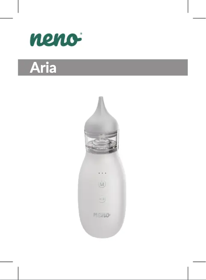 Page 1 de la notice Manuel utilisateur Neno Aria